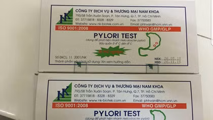 Dùng sinh phẩm hết “đát” xét nghiệm HP cho hàng trăm bệnh nhân