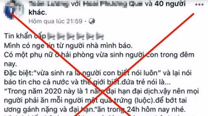 Ăn trứng gà chữa được virus Corona là tin đồn thất thiệt