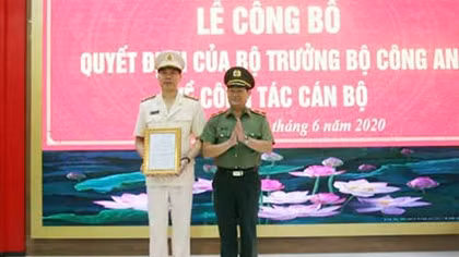 Công an Nghệ An có Tân Phó giám đốc