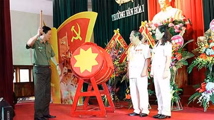 Trường Văn hóa I - Bộ Công an Khai giảng năm học mới
