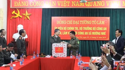 Bộ trưởng Tô Lâm làm việc tại tỉnh Điện Biên