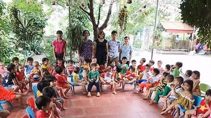 Lớp học 10 nghìn đồng và niềm vui bất tận