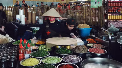 Dân Nga thích món ăn Việt Nam