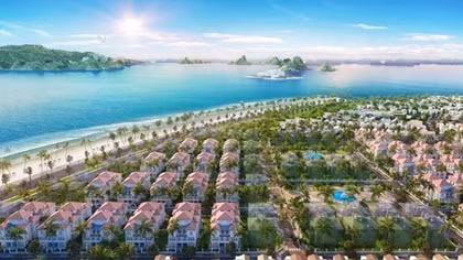 Sa mắt phân khu Mallorca: Biệt thự bên Vịnh “chinh phục” người giàu Hà Thành