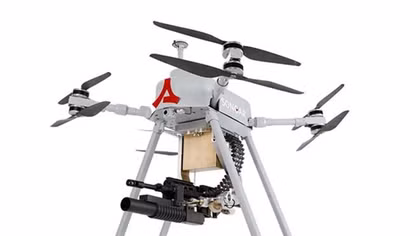Thổ Nhĩ Kỳ giới thiệu drone có súng máy