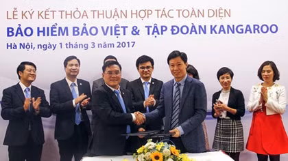 Bảo hiểm Bảo Việt và Tập đoàn Kangaroo hợp tác nhằm tối ưu lợi ích khách hàng