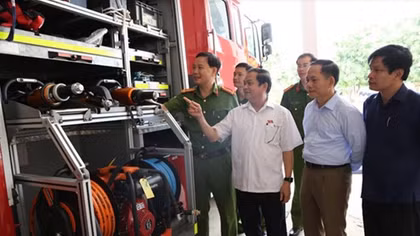 Tăng cường giám sát công tác phòng cháy, chữa cháy trên địa bàn tỉnh Hà Tĩnh