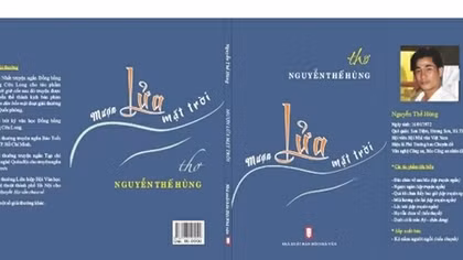 Lửa thơ sáng từ mắt chữ