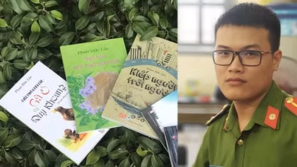 Trung úy - nhà văn Phan Đức Lộc: Trót đam mê văn chương