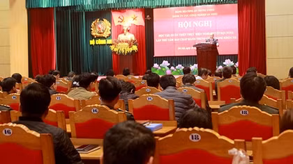 Đẩy mạnh học tập các nội dung Hội nghị TW 8, khóa XII