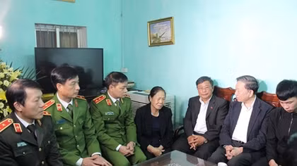 Công nhận Liệt sỹ 3 đồng chí Công an hy sinh khi làm nhiệm vụ ở Đồng Tâm