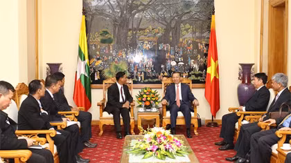 Thắt chặt quan hệ hợp tác phòng, chống tội phạm Việt Nam - Myanmar