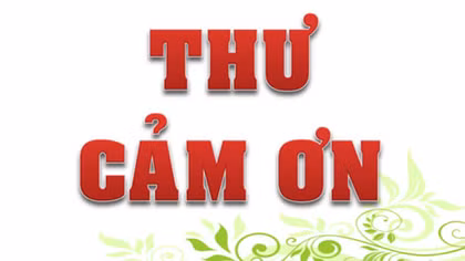 Thư cảm ơn gửi lực lượng cứu hộ