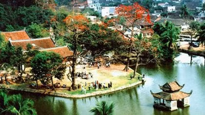 Tháng ba lễ hội chùa Thầy