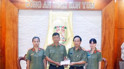 Báo CAND xây dựng 2 căn nhà tình nghĩa tại Kon Tum