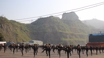 Công an tỉnh Hòa Bình diễn tập phòng chống khủng bố và giải cứu con tin