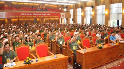 Ban chấp hành Công đoàn CAND đã góp phần nâng cao vị thế của tổ chức công đoàn