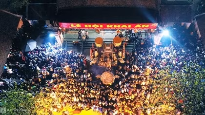 Dừng tổ chức lễ hội Khai ấn đền Trần 2021