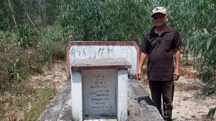 Chuyện về ngôi mộ thứ phi vua Quang Trung trong rừng Cấm