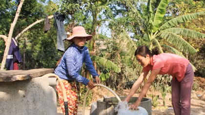 Nhiều giải pháp đảm bảo nước sạch sinh hoạt trong mùa khô