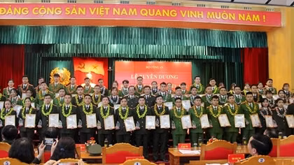 Tuyên dương học viên CAND giỏi tiêu biểu tốt nghiệp năm 2020