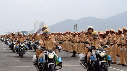 Lực lượng CSGT hoàn thành xuất sắc nhiệm vụ trong Tuần lễ Cấp cao APEC 2017