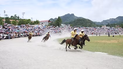 Giải đua ngựa truyền thống Bắc Hà 2019 thu hút hàng vạn du khách