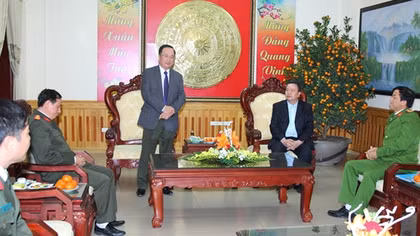 Lãnh đạo Bộ Công an kiểm tra công tác ứng trực tại Hà Nam