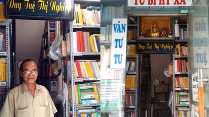 Tiệm sách miễn phí giữa Sài Gòn