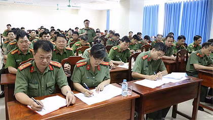Học viện Chính trị CAND: Nhiều thành quả, sáng tạo mới từng bước khẳng định thương hiệu