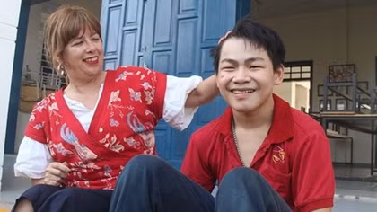 Người mẹ Pháp của những đứa trẻ tật nguyền