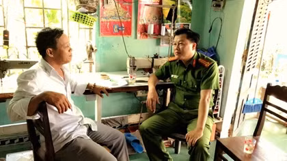 Trung tá Công an vững vàng trên nhiều cương vị công tác