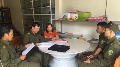 Xã miền núi bình yên nhờ mô hình “Cụm an ninh khu vực” giáp ranh