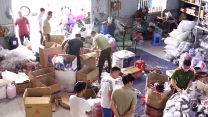 Doanh nghiệp sản xuất mũ “nhái” hàng hiệu bị xử phạt 66 triệu đồng