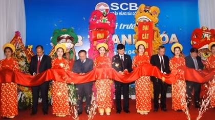 SCB khai trương hoạt động Chi nhánh Thanh Hóa 