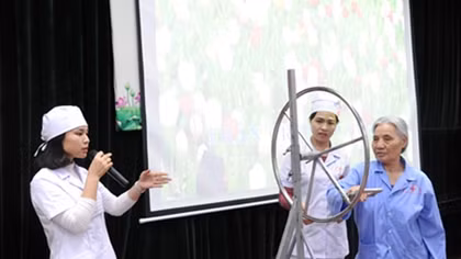 Hội thao kỹ thuật sáng tạo tuổi trẻ Bệnh viện Y học cổ truyền Bộ Công an