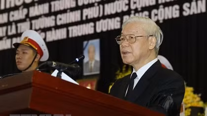 Đồng chí Đỗ Mười đã trọn đời phấn đấu, cống hiến cho sự nghiệp cách mạng