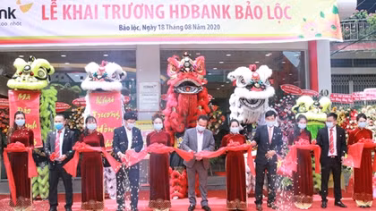 HDBank đưa vào hoạt động 4 điểm giao dịch mới trên khắp cả nước