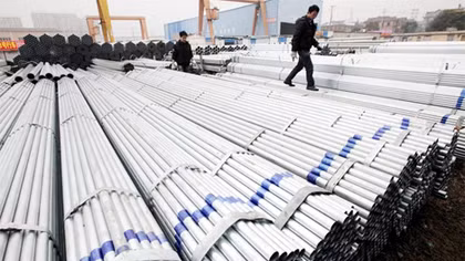 Nhập khẩu sắt thép tăng 27,3% về lượng