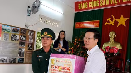 Lãnh đạo Đảng, Nhà nước thăm, chúc Tết tại một số địa phương