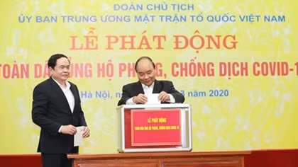 Hơn 62 tỷ đồng ủng hộ quỹ “Toàn dân phòng chống dịch COVID-19”