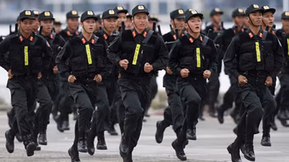 Chiến sĩ công an nhân dân
