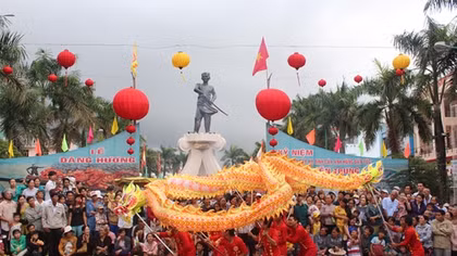 Nét độc đáo ở lễ hội Anh hùng Nguyễn Trung Trực