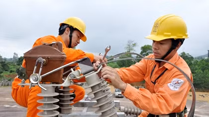 Đảm bảo nguồn điện chống úng và phục vụ sản xuất, đời sống