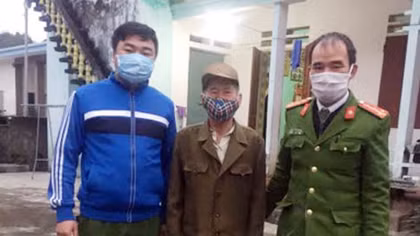 Thư cảm ơn các chiến sỹ Công an giúp tìm người thân bị lạc