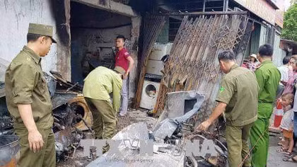 3 mẹ con tử vong thảm thương trong ngôi nhà bị cháy