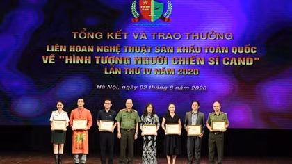 Tổng kết và trao thưởng Liên hoan nghệ thuật sân khấu toàn quốc về "Hình tượng người chiến sĩ CAND" lần thứ IV-2020: Dư âm còn vọng