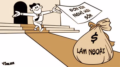 Bàn thêm về việc nghỉ hưu trước tuổi