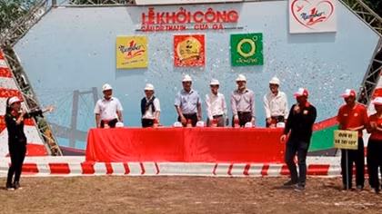 Tân Hiệp Phát khởi công cây cầu thứ 12 tại Cà Mau