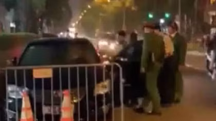 Ô tô của Liên đoàn Bóng đá gây tai nạn rồi bỏ chạy